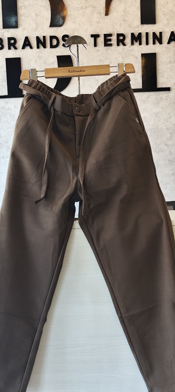 COTTON/LINEN TROUSERS