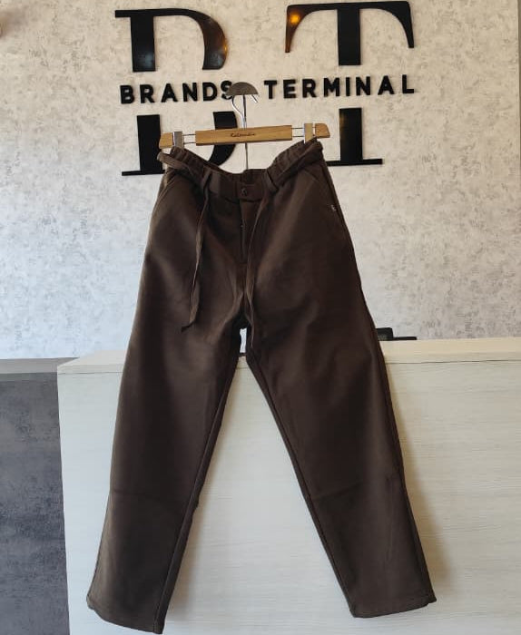 COTTON/LINEN TROUSERS