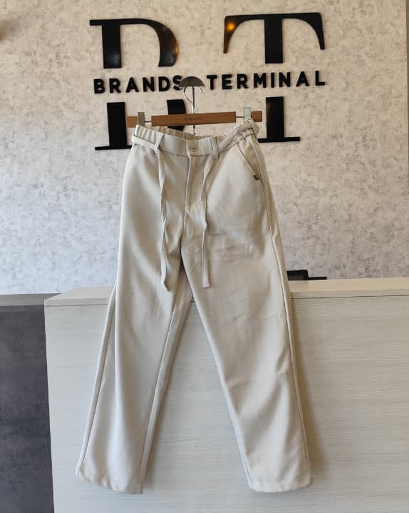 COTTON/LINEN TROUSERS