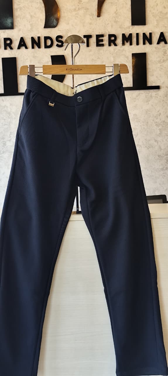 COTTON/LINEN TROUSERS