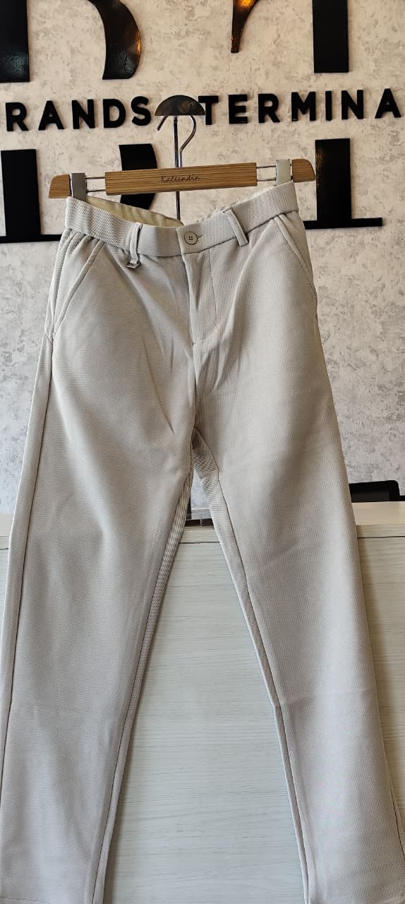 COTTON/LINEN TROUSERS