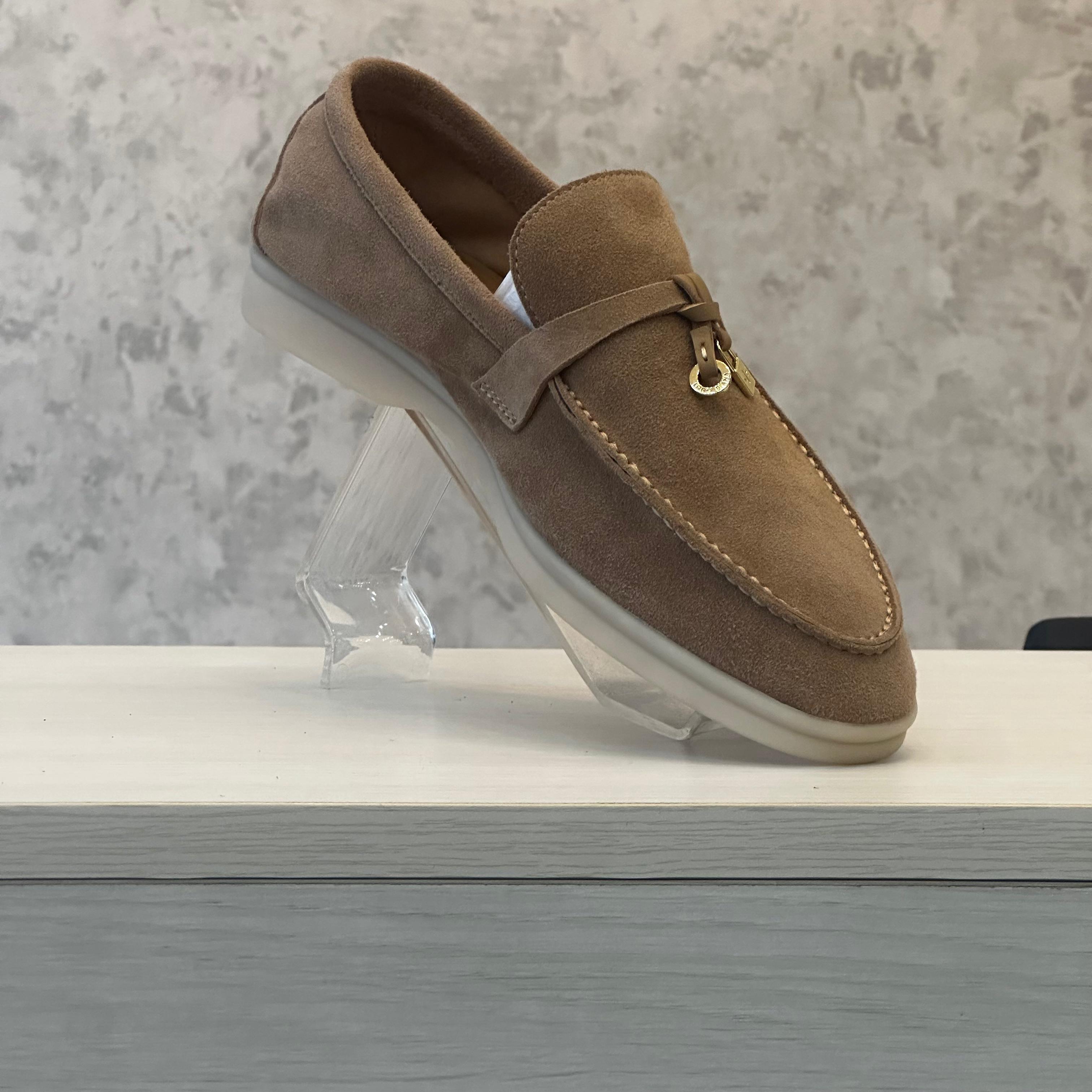 Loro Piana Summer Walk Loafer Brown