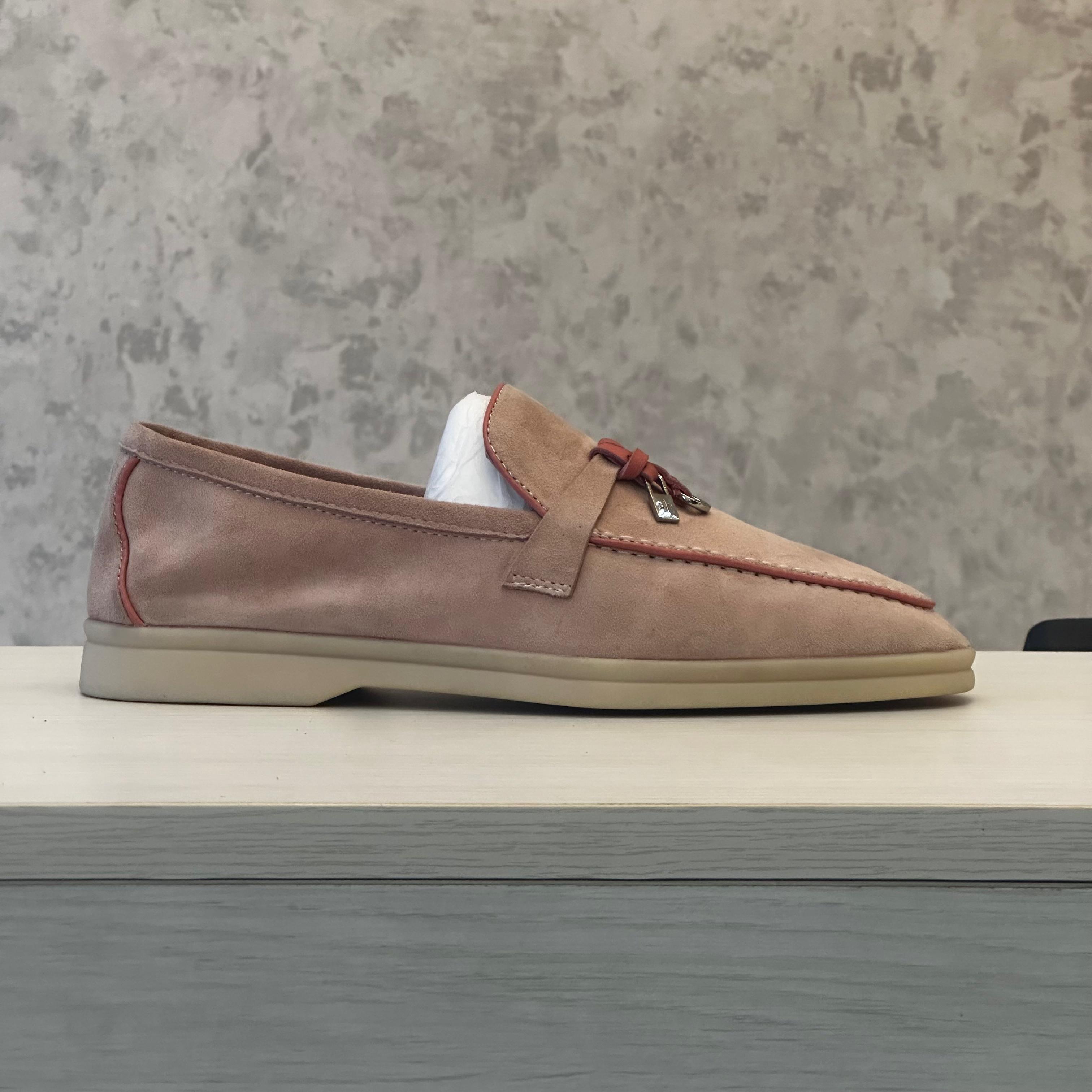 Loro Piana Loafer Charm Beige Pink