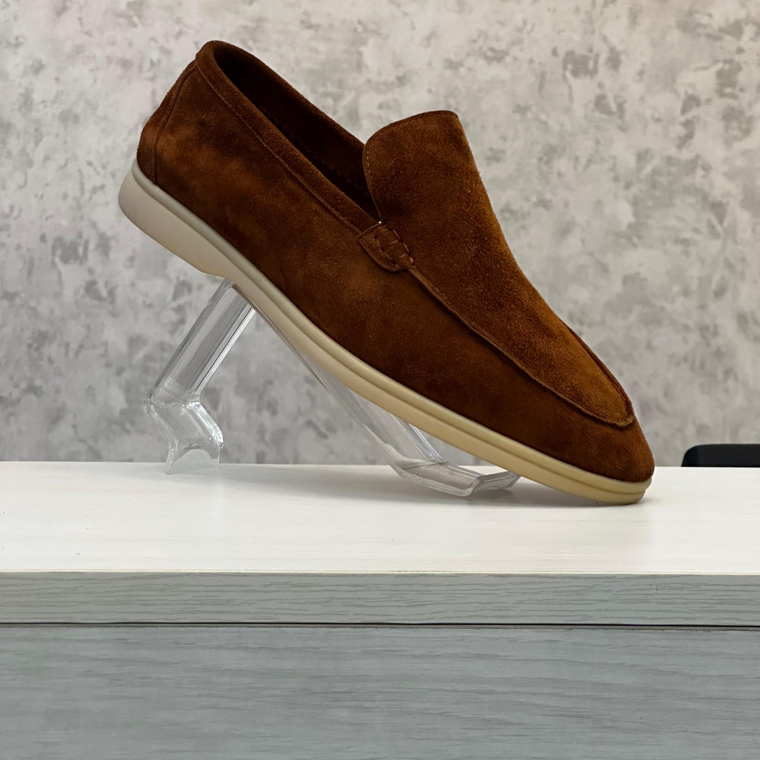 Loro Piana Summer Walk Loafer Honey