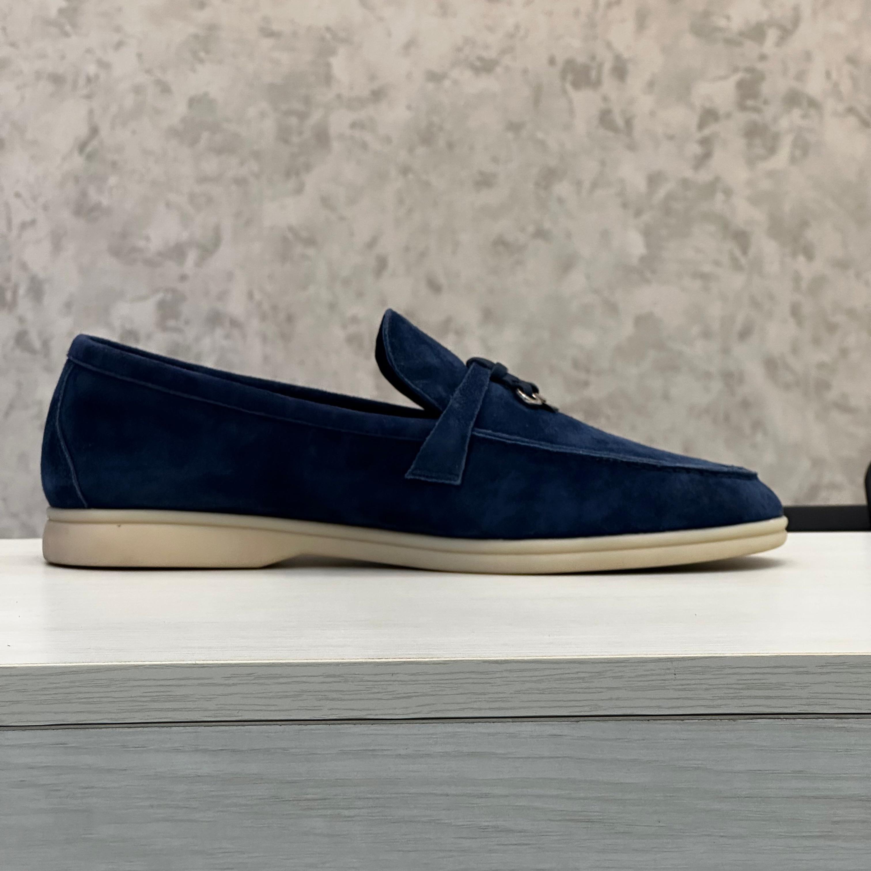 Loro Piana Loafer Charm Navy