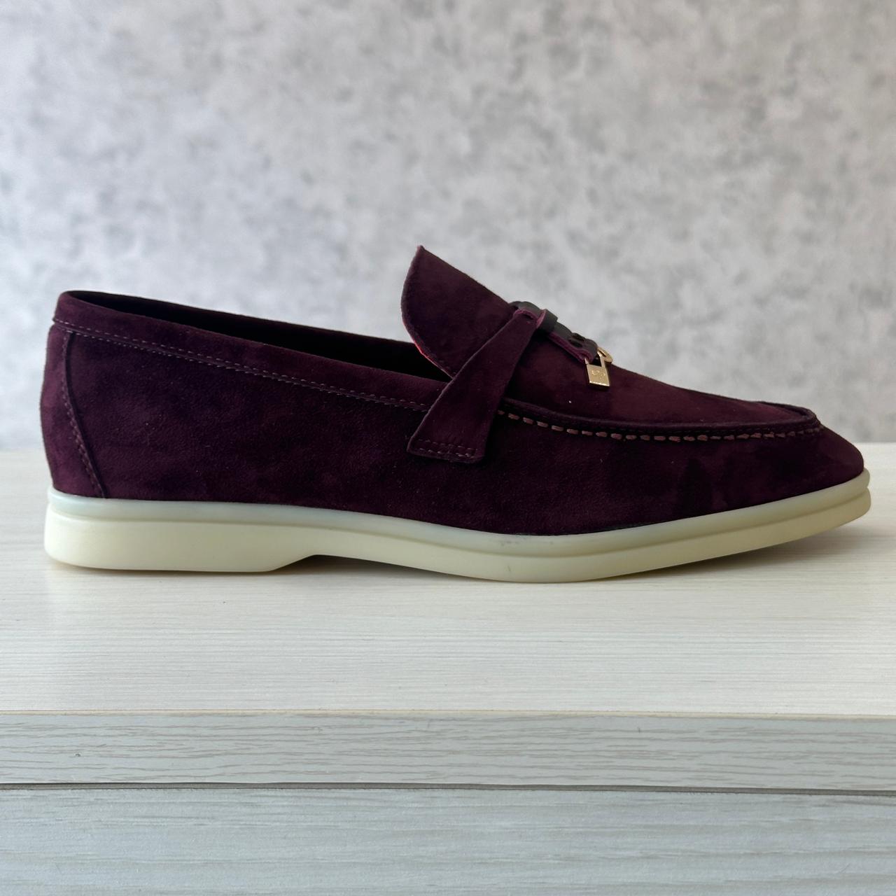 Loro Piana Loafer Charm maroon