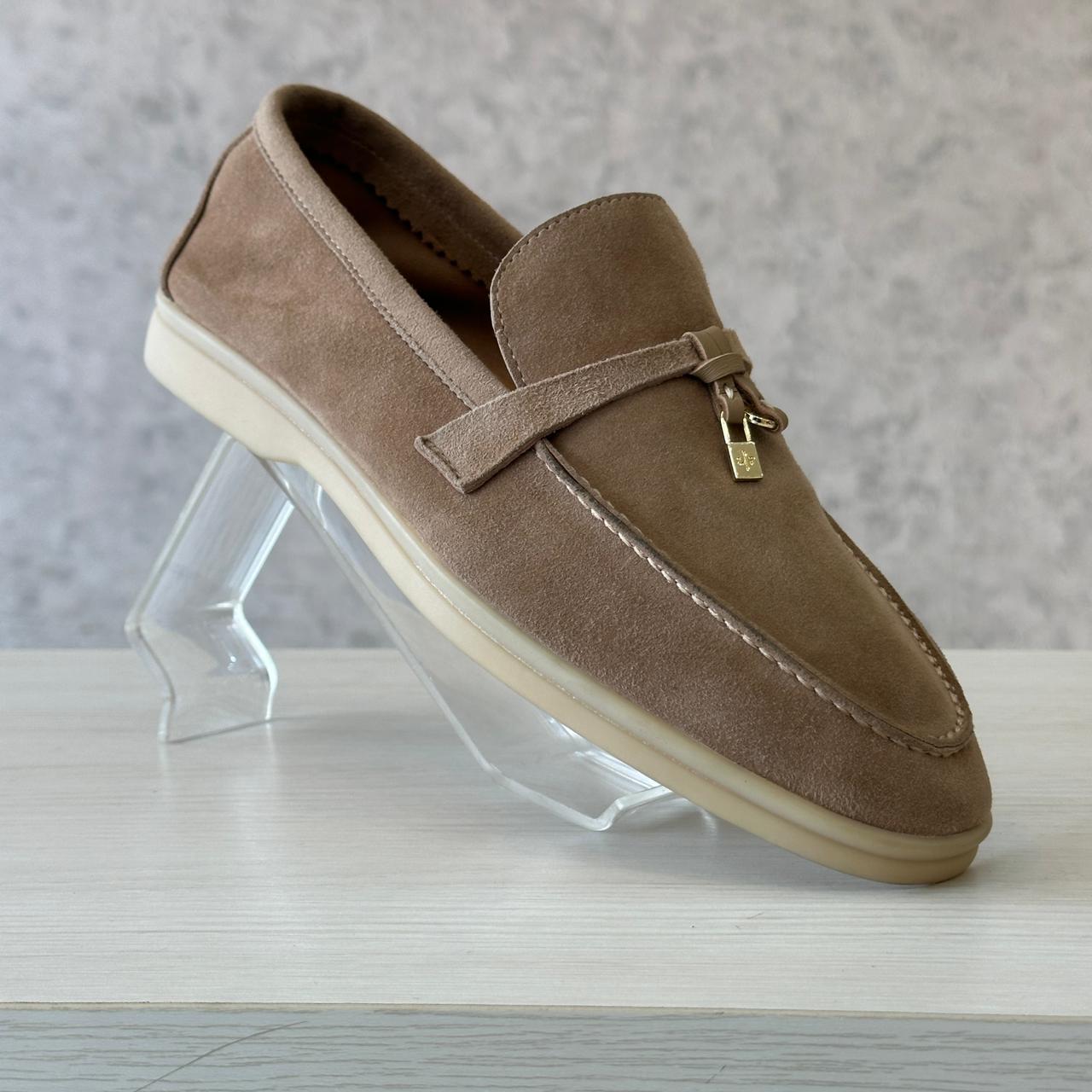 Loro Piana Loafer Charm light brown