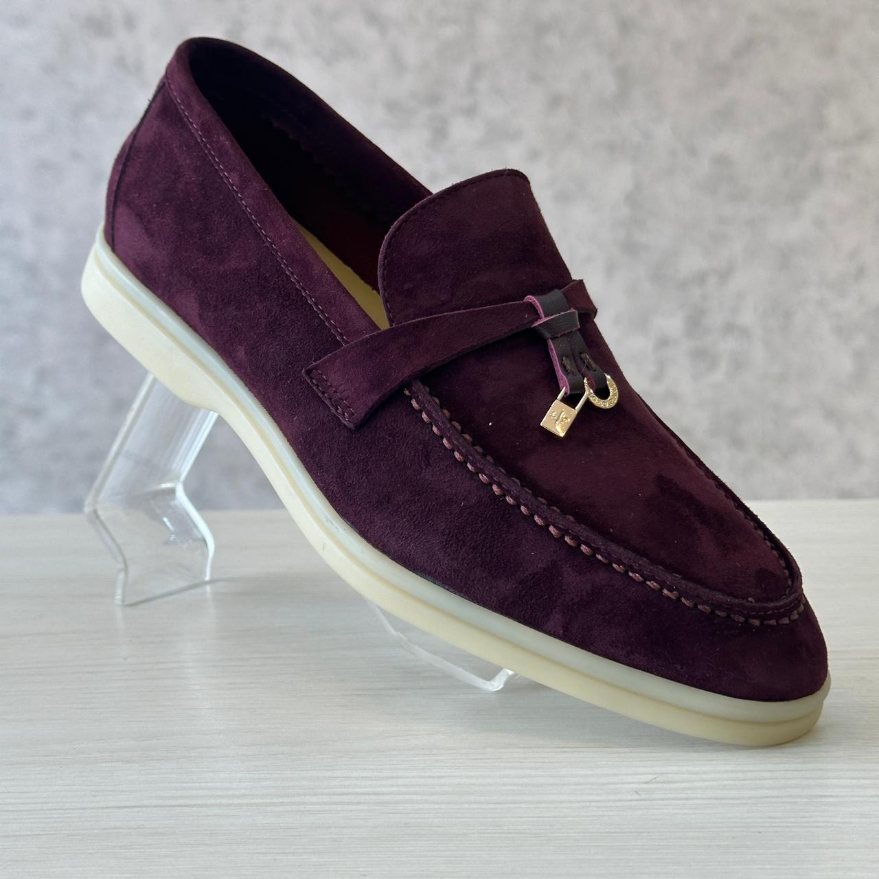 Loro Piana Loafer Charm maroon
