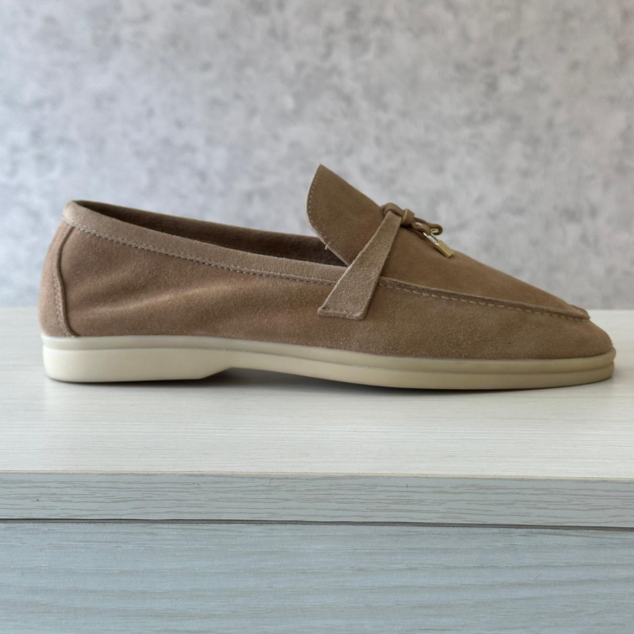 Loro Piana Loafer Charm light brown