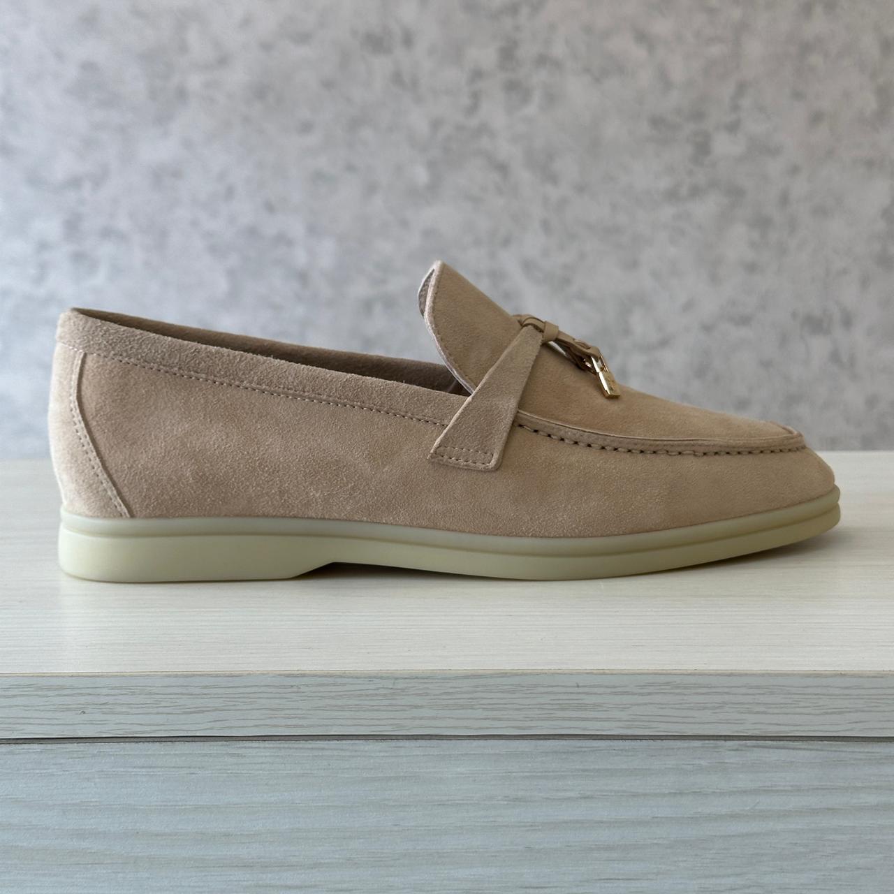 Loro Piana Loafer Charm light beige