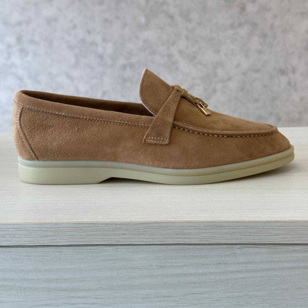 Loro Piana Loafer Charm dark beige