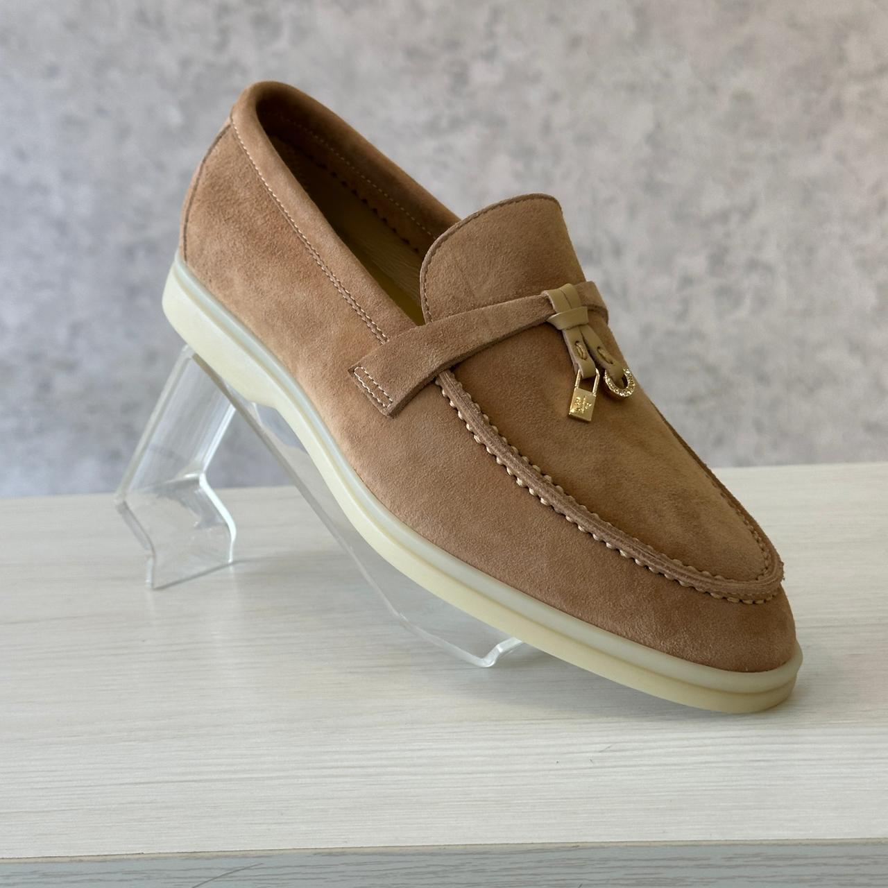 Loro Piana Loafer Charm dark beige