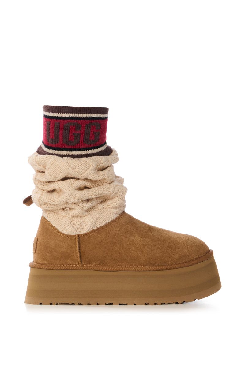 UGG Classic Sweater Letter "Beige"