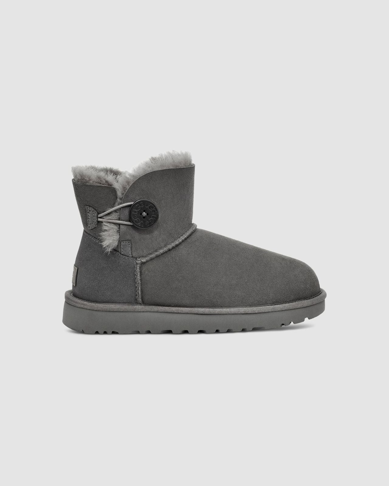 UGG Mini Bailey Button "Grey"