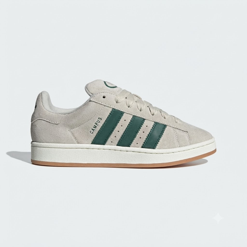 Adidas Campus Original Beige & Green MEN