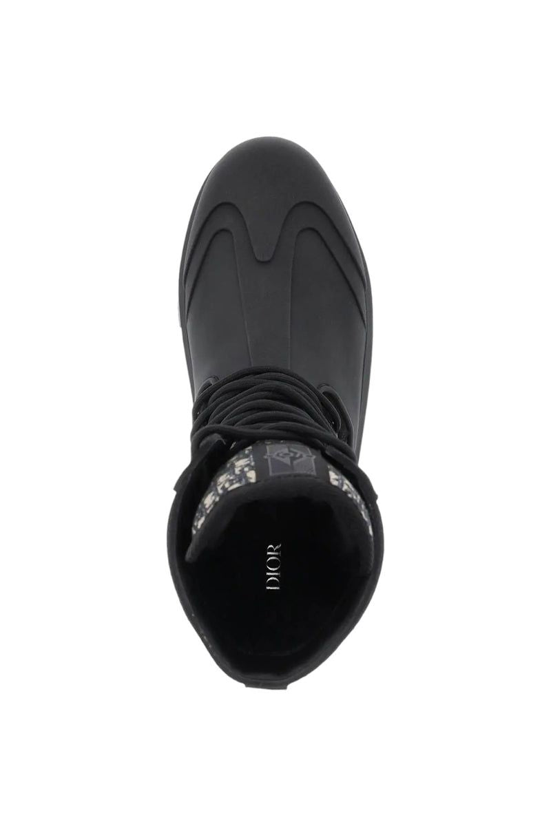 Dior Garden Lace Up Ankle Boot "Black"