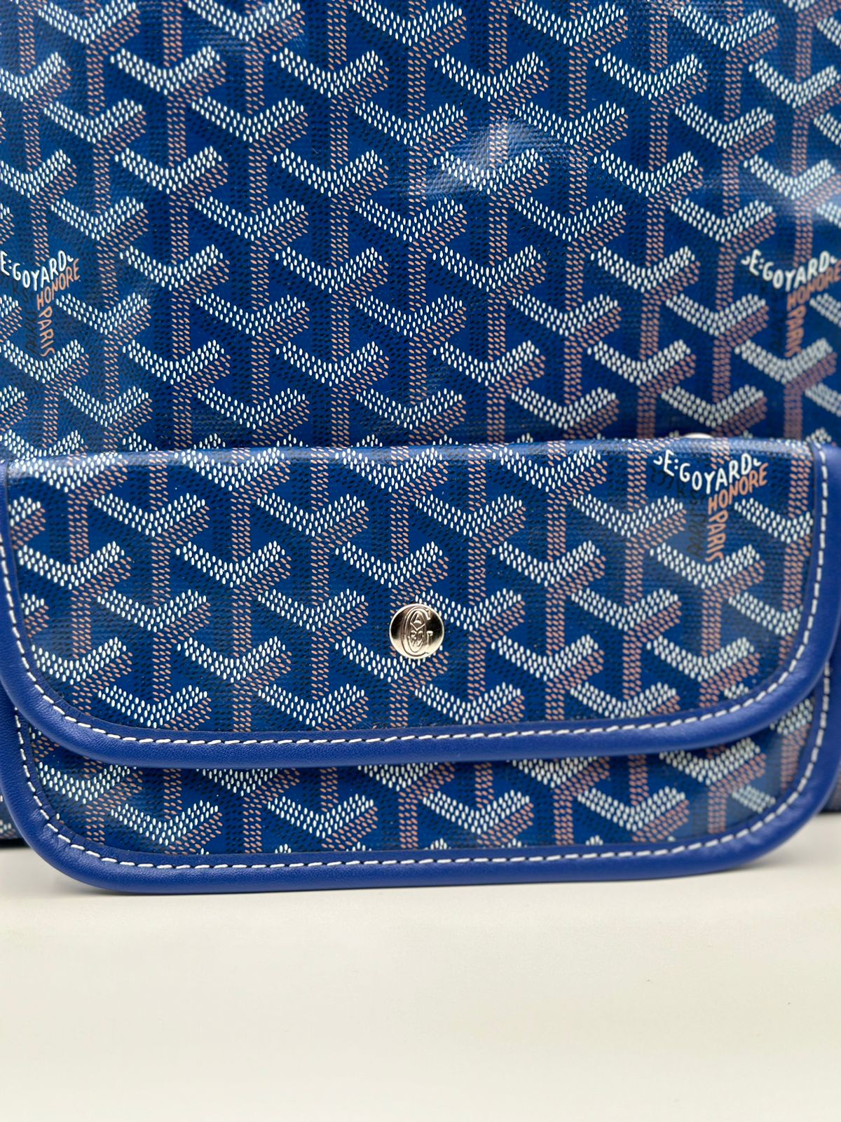 Goyard St.Louis "Blue Canvas"