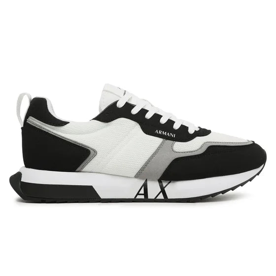 Armani Exchange Black & White Sneaker