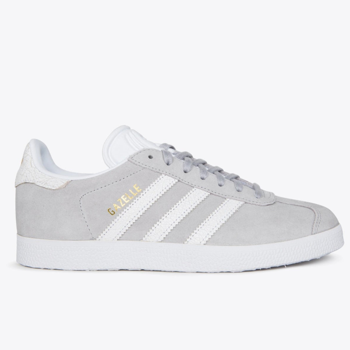 Adidas Original Gazelle Full Grey  White