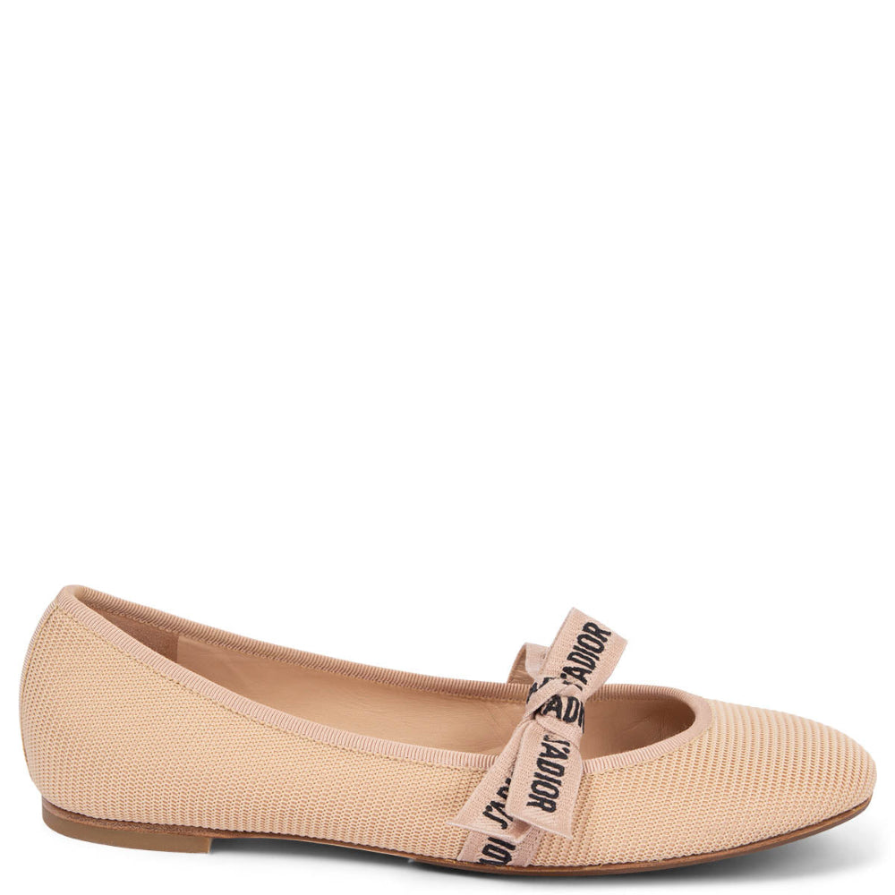 Dior Ballet Flat Beige J'Adior