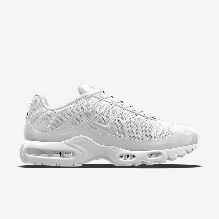 Nike Air Max Plus By You white