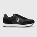 Calvin Klein Jeans Retro Runner Laceup Trainer Men Black