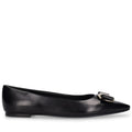 FERRAGAMO Zea leather ballerina flats