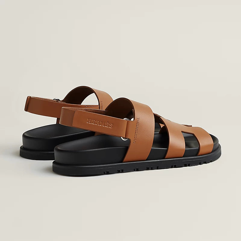 Hermes Genius Brown And Black Leather