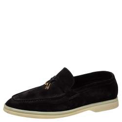 Loro Piana Summer Walk Chamslofer Black