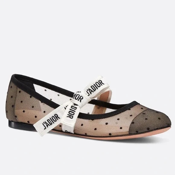 CHRISTIAN DIOR MISS J'ADIOR DOTTED BALLET FLAT
