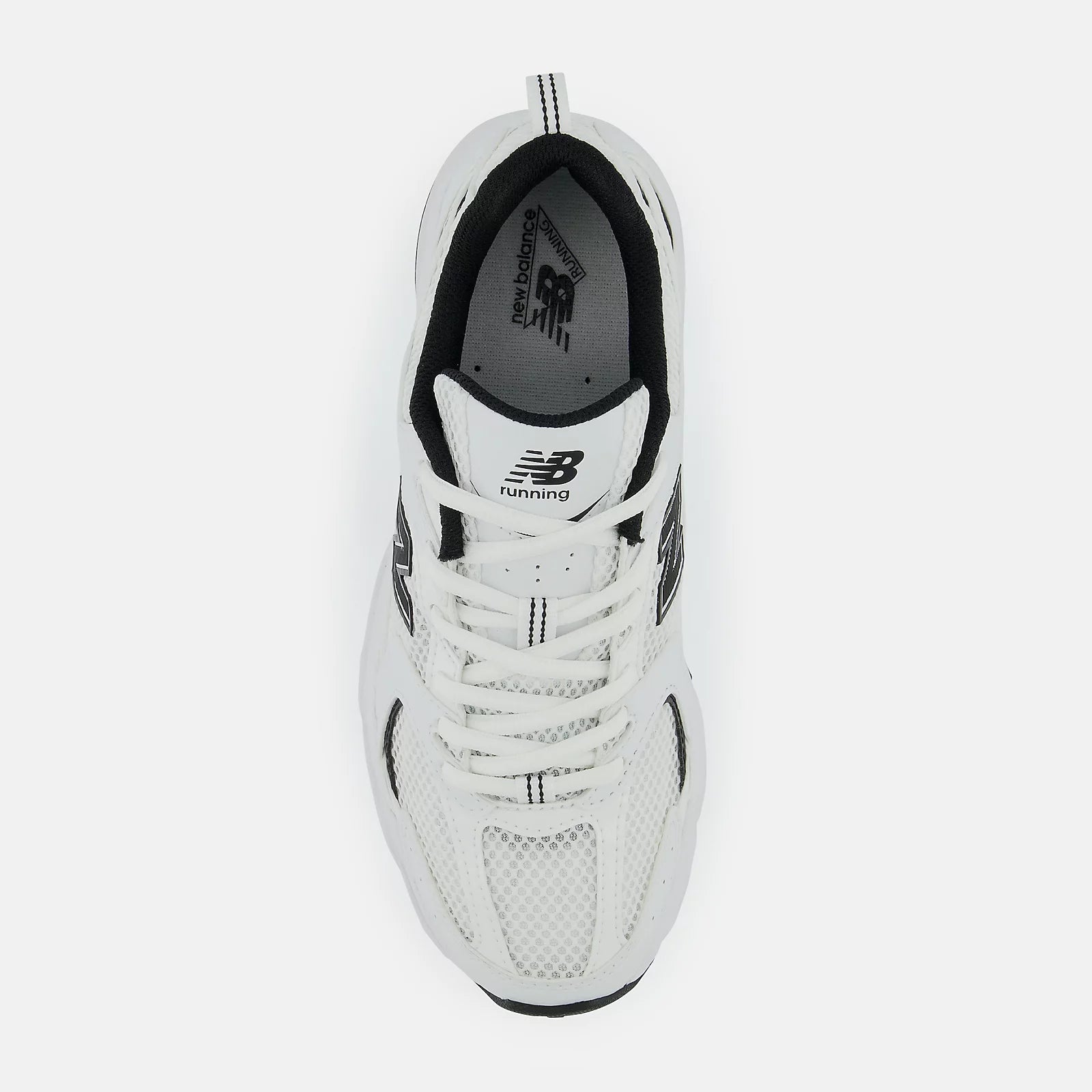 New Balance 530 White and Black