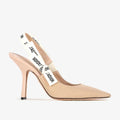 Dior J'Adior Canvas High Heels Beige