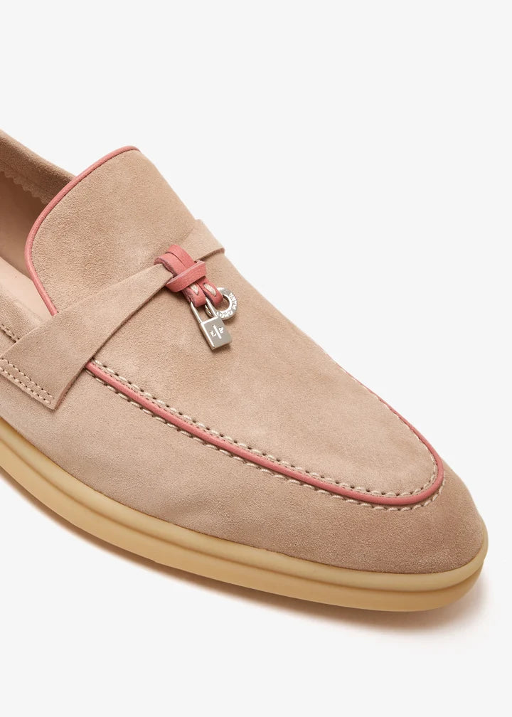 Loro Piana Loafer Charm Beige Pink
