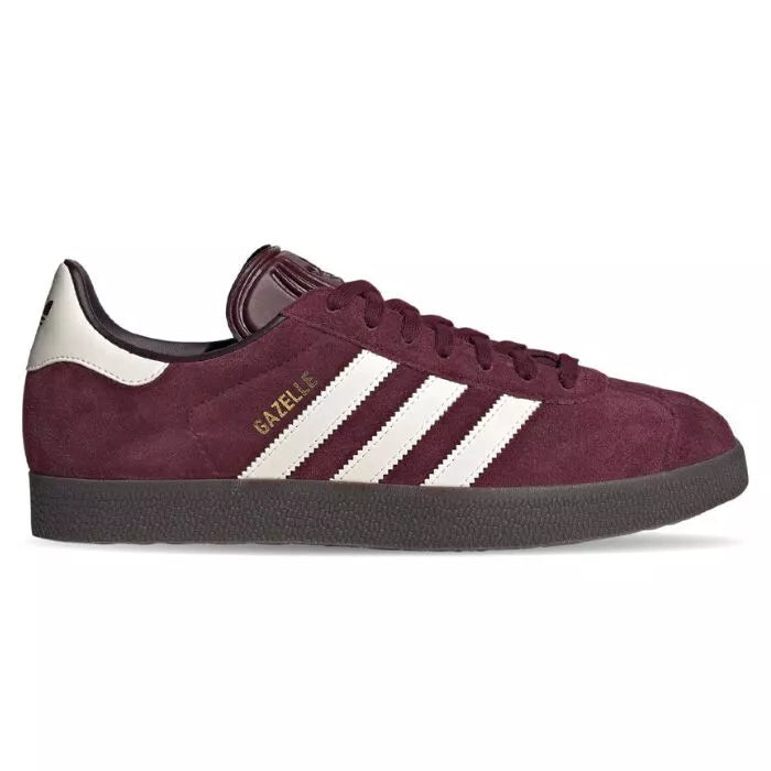 adidas Originals Gazelle MaroonChalk WhiteGum Suede