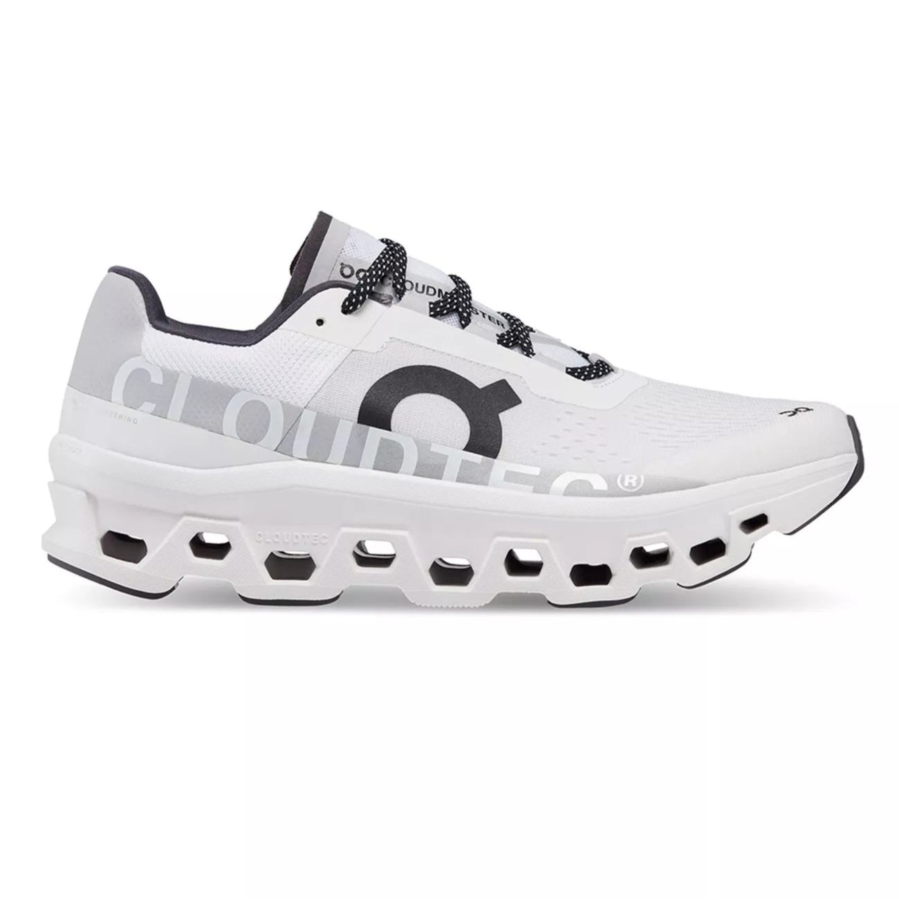On Cloud Cloudmonster 2 White & Grey