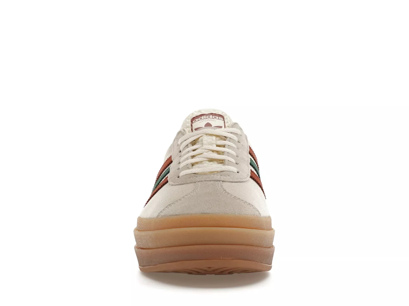 Adidas Gazelle 'Bold Cream White  Wild Sepia  Collegiate Green