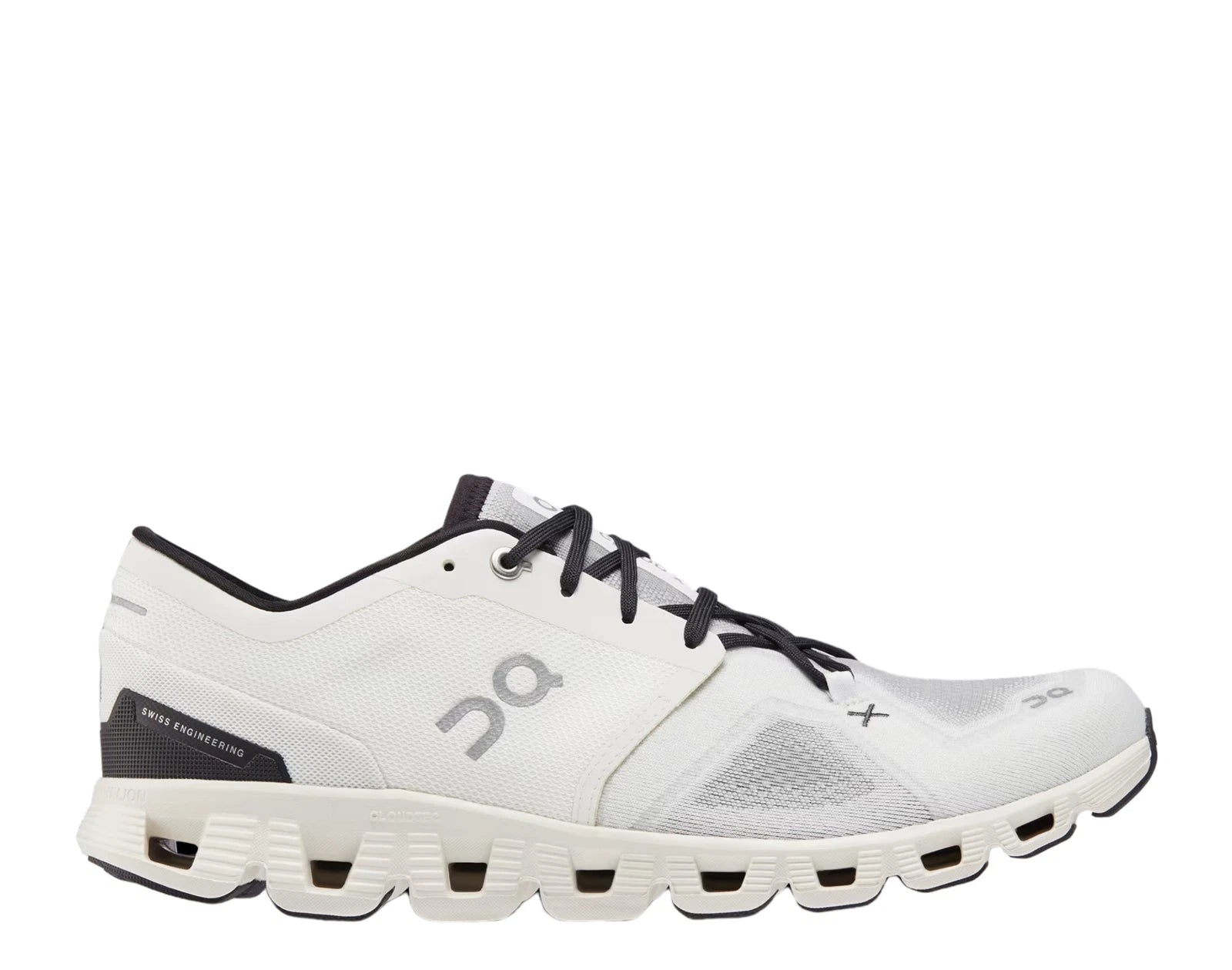 ON Running Cloud X 3 IvoryBlack Running Shoes