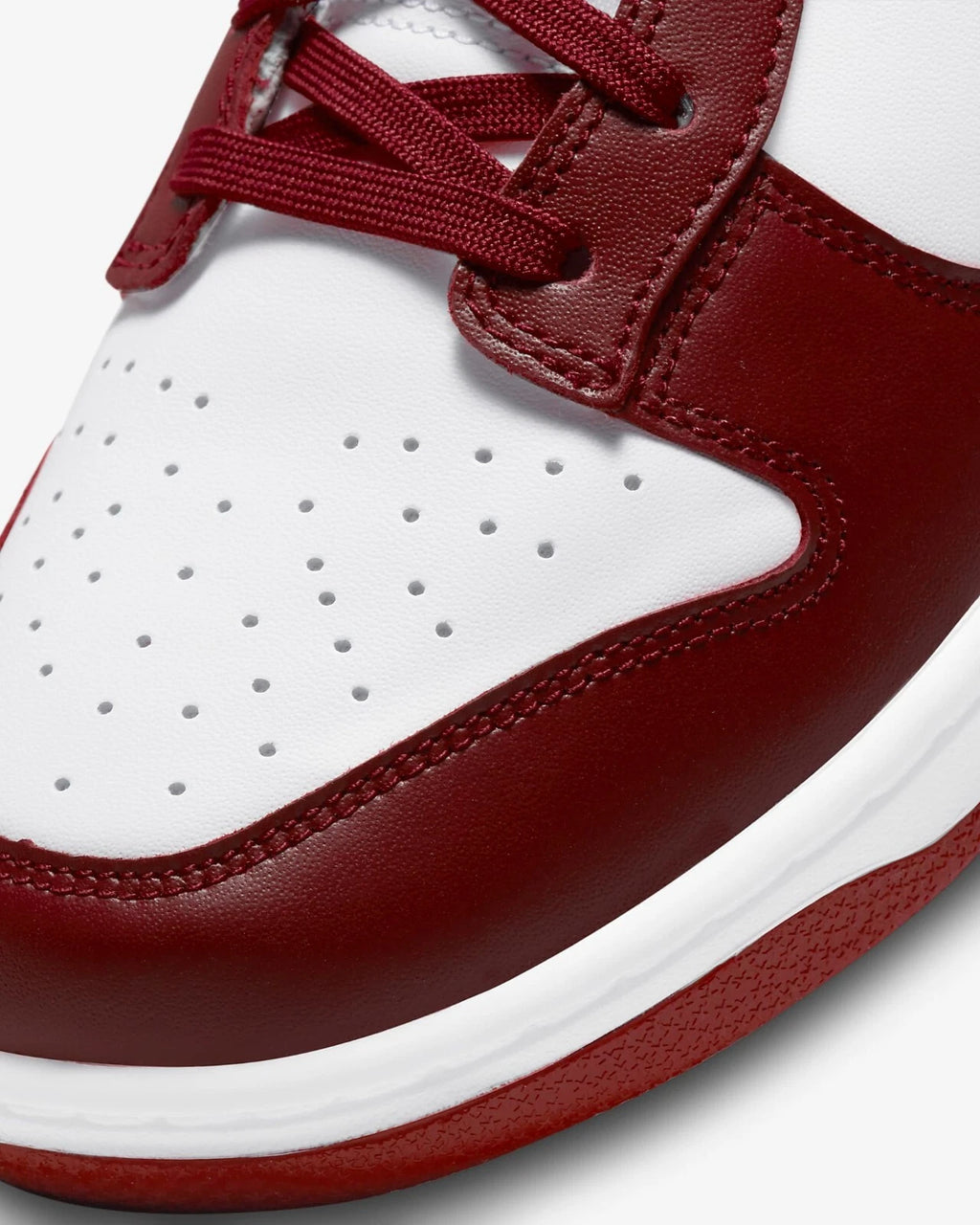 Nike Dunk Low Retro Sneakers Shoes Team Red White