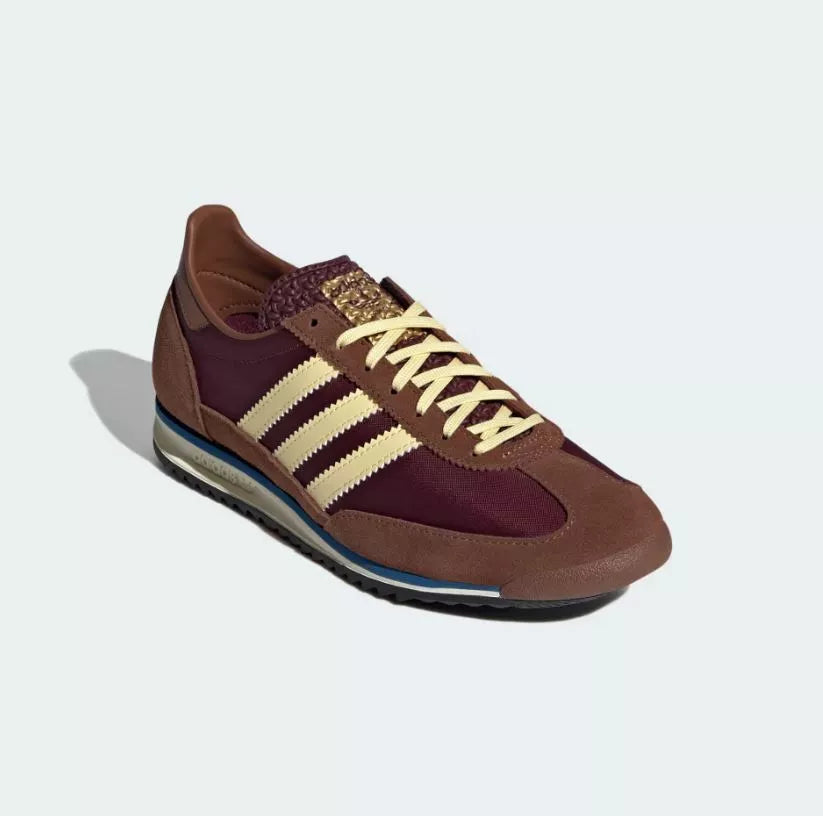 Adidas Gazeele Originals SL 72 Maroon Almost Yellow Preloved Brown