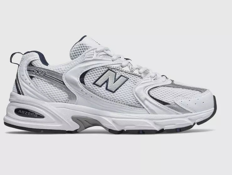 New Balance 530 Retro White Silver Navy