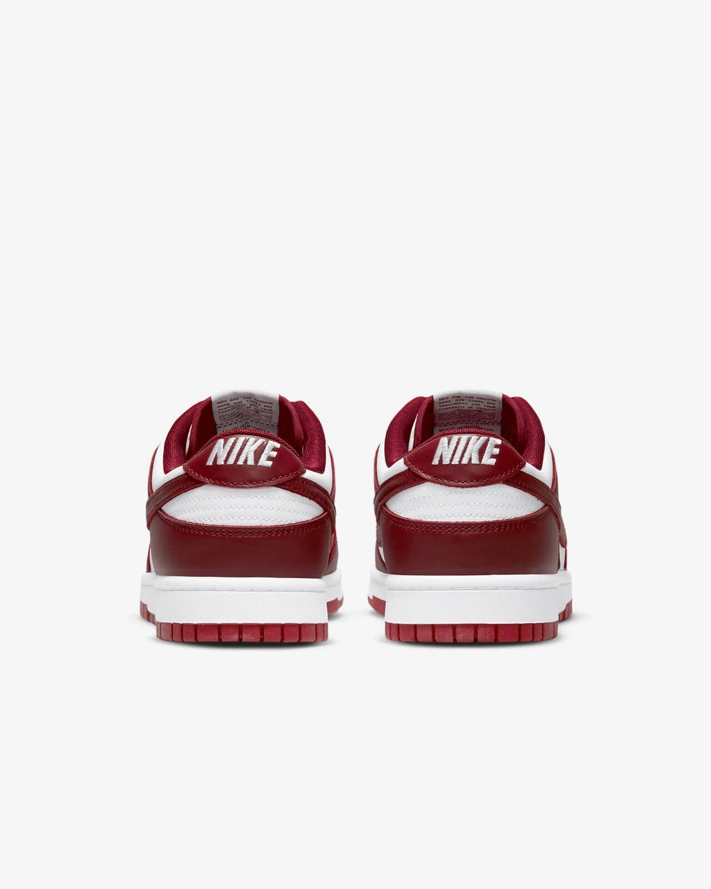 Nike Dunk Low Retro Sneakers Shoes Team Red White