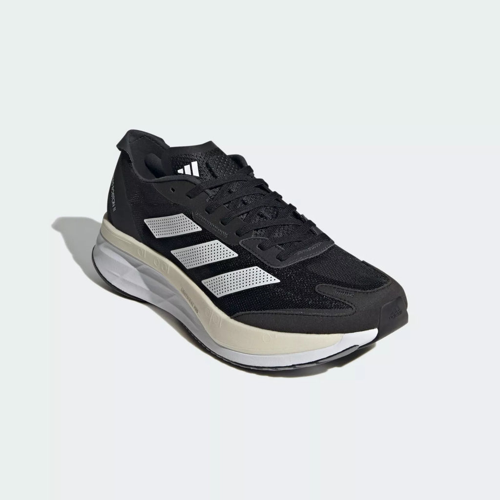 Adidas Adizero Boston 11 Shoes Running Sneakers Core BlackWhite
