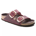 Birkenstock Leather ARIZONA Maroon Red