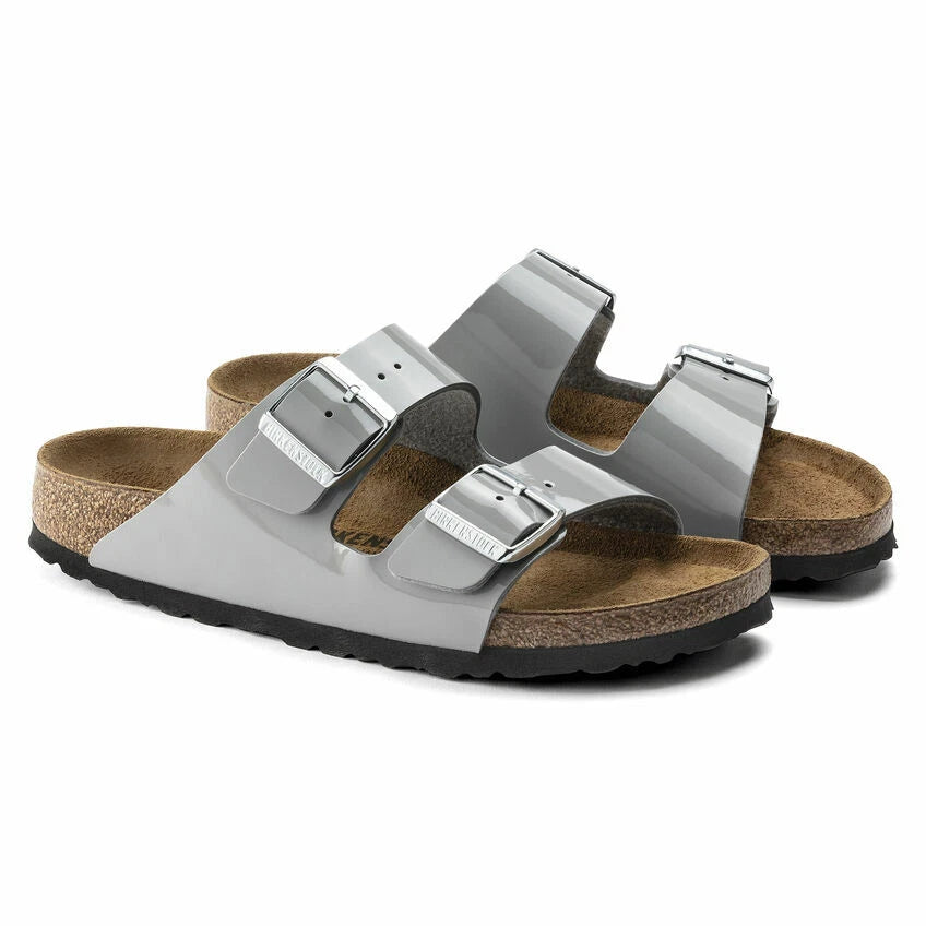 Birkenstock Arizona Grey Leather
