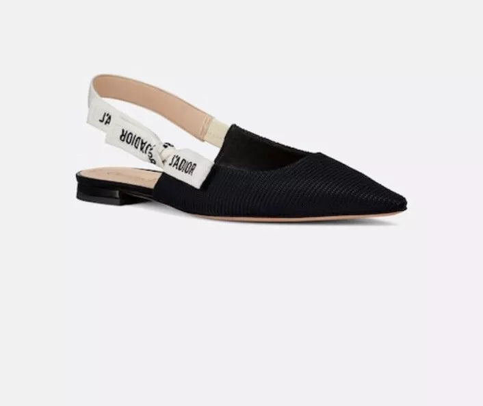 Dior J'Adior Canvas Flat Black