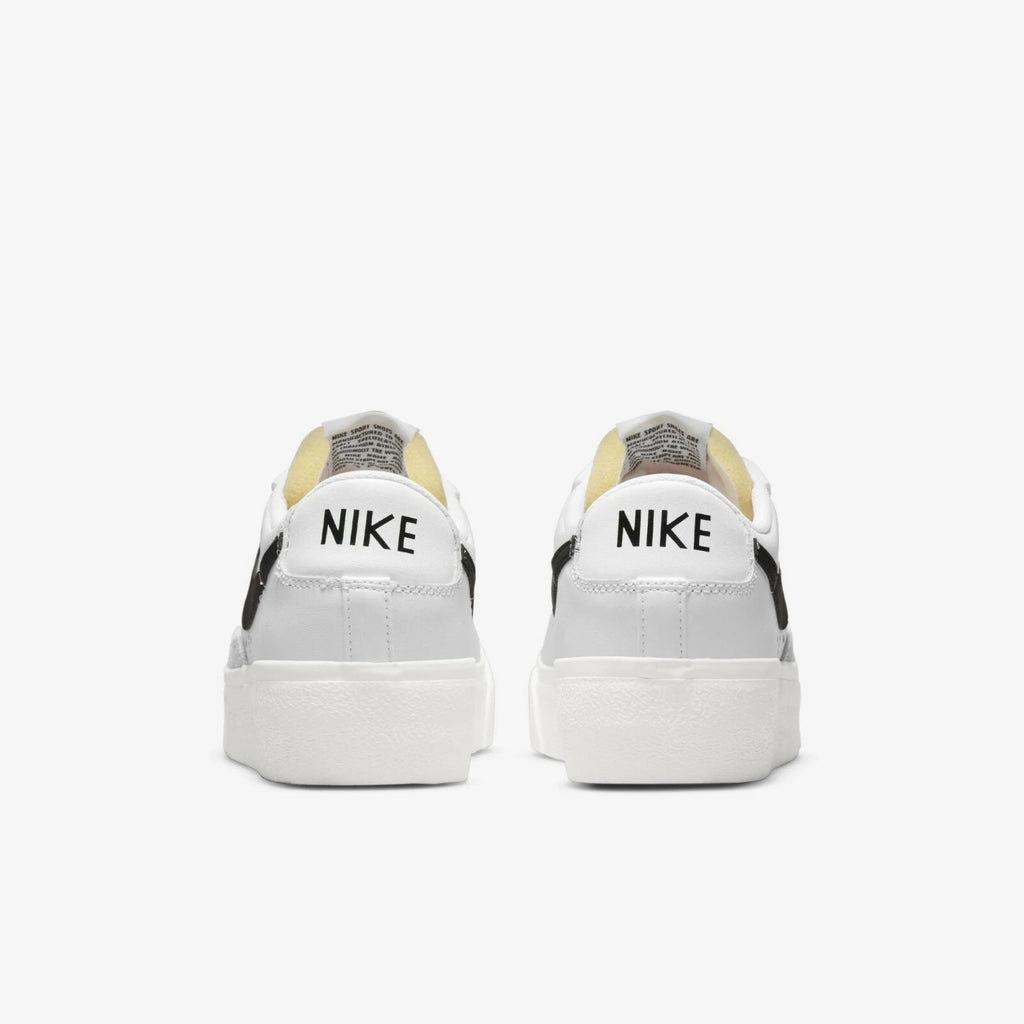 Nike Blazer Low Platform White  Black