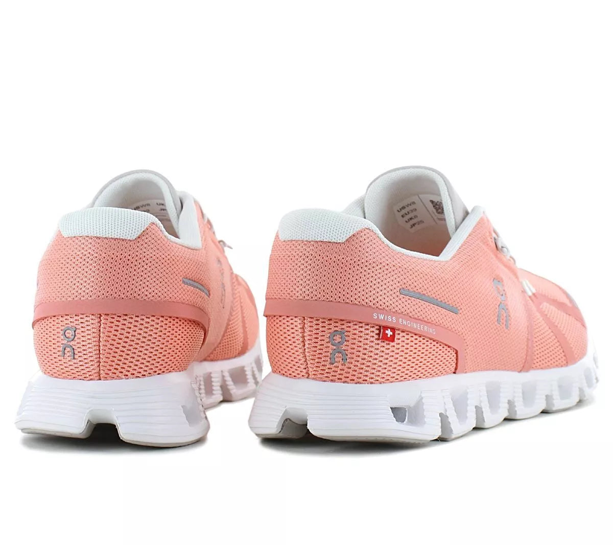 ON Cloud 5 Barely Rose Pink White