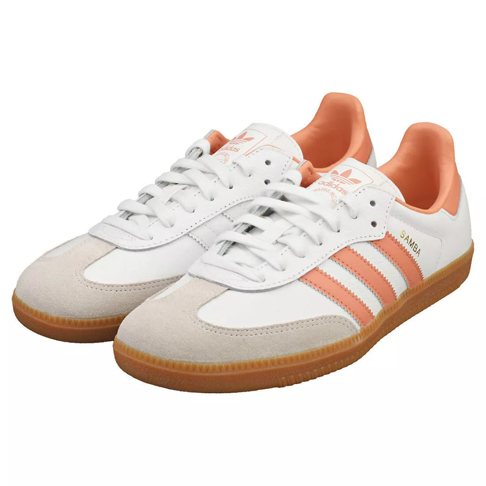 Adidas Samba Og White  Orange