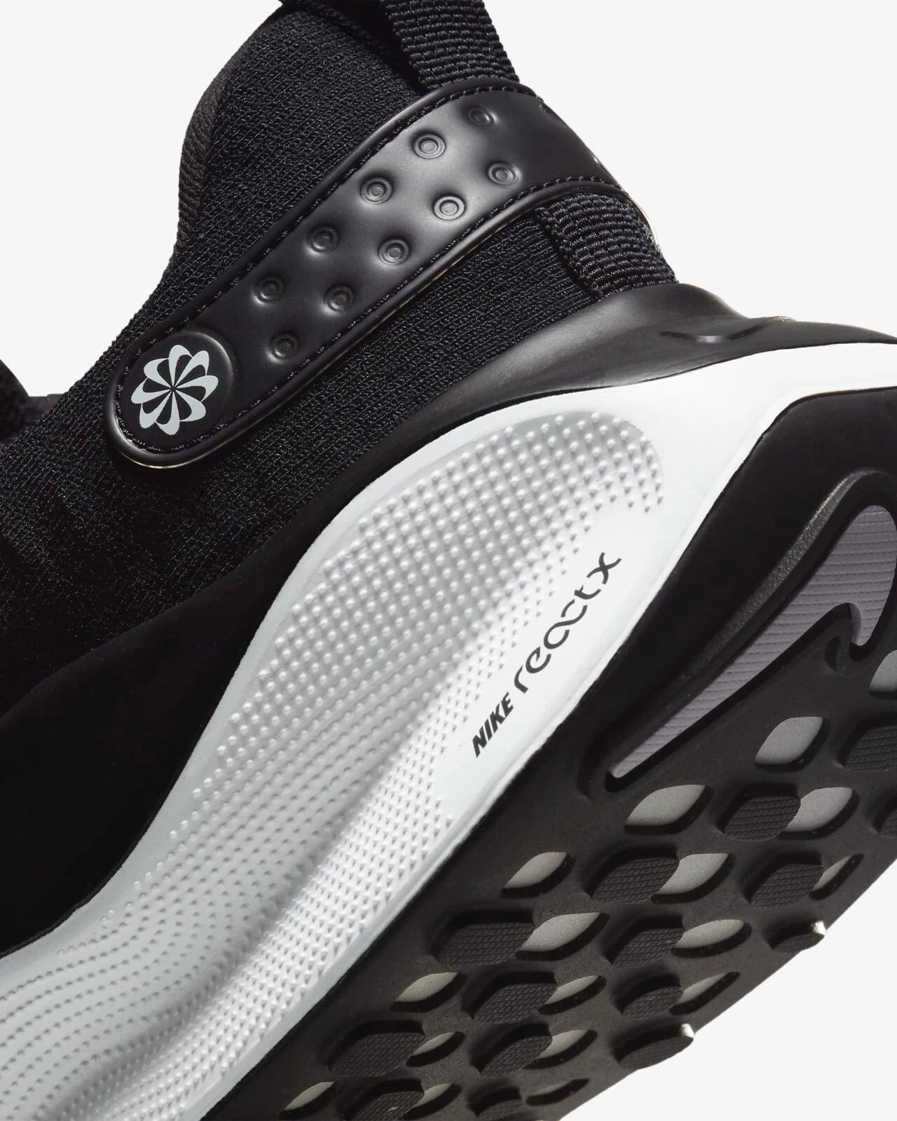 Nike Reactx Black  White