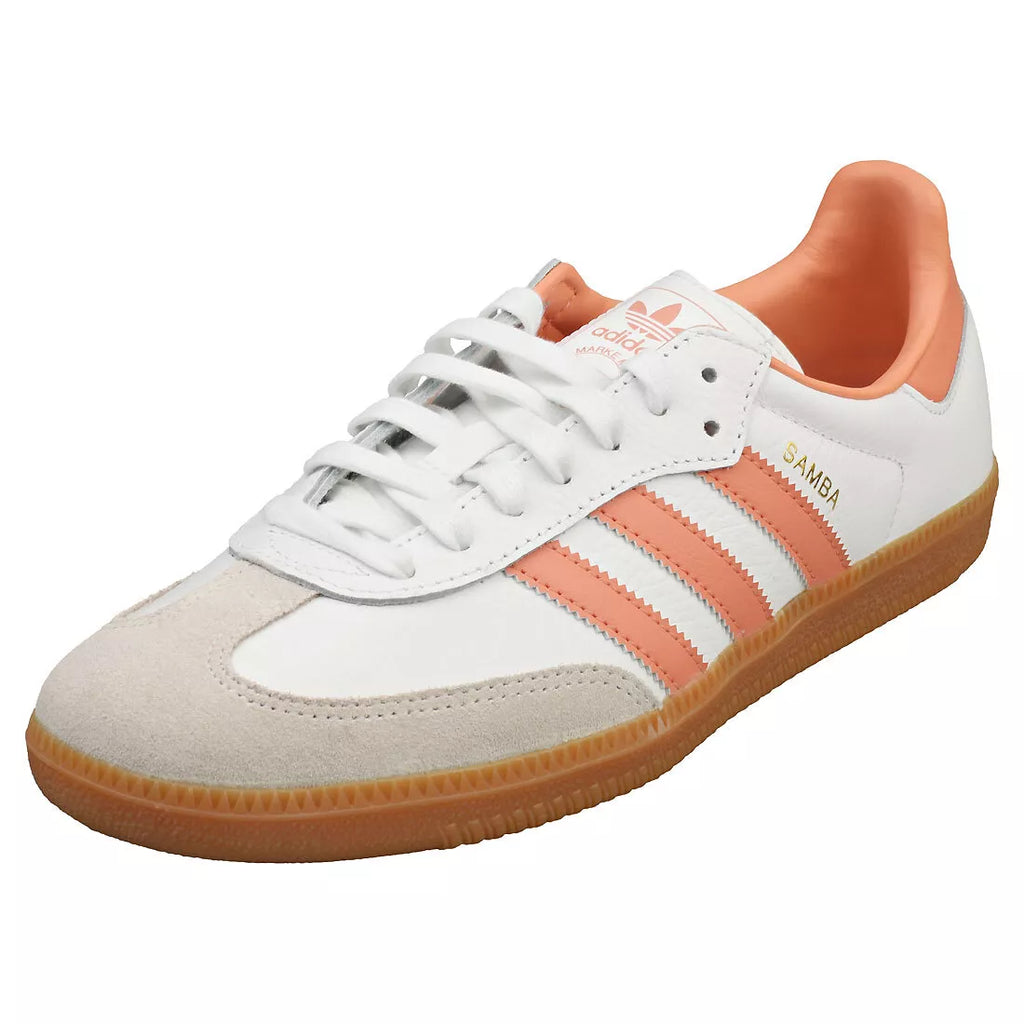 Adidas Samba Og White  Orange